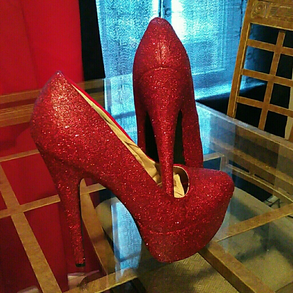 Ruby Red Heels